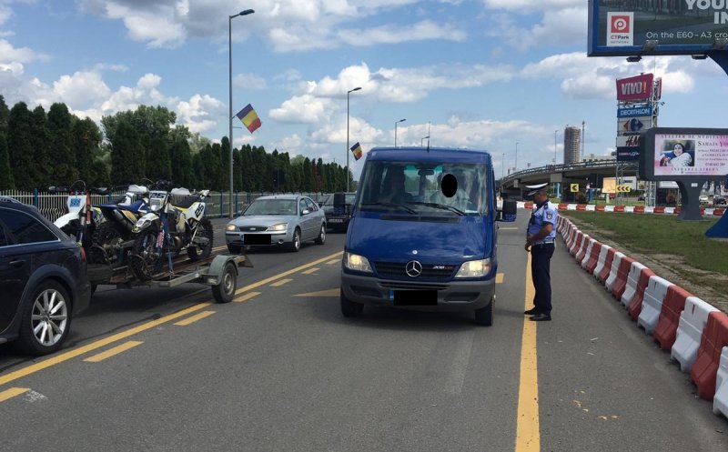 Controale la "rechinii" șoselelor din Cluj. Peste 800 de amenzi