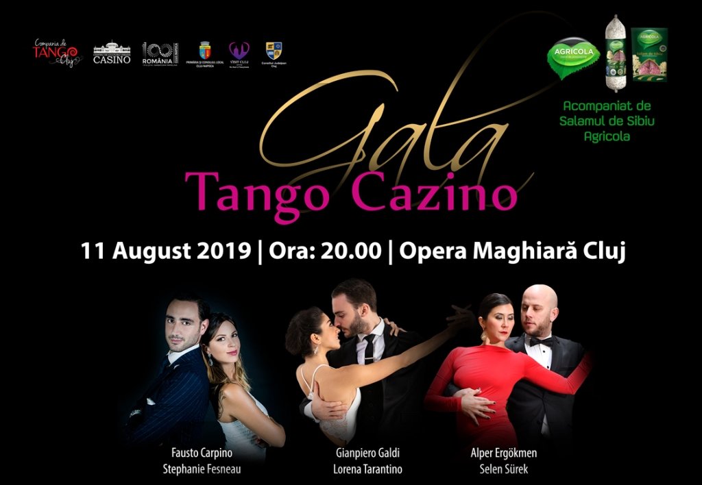 Festivalul Internațional de Tango Argentinian “TANGO CAZINO 2019” la Cluj Napoca