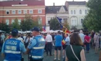 Protest 10 august 2019 | Protest la Cluj: "Ca să ne reamintim încotro vrem să mergem și unde nu vrem să ne mai întoarcem"