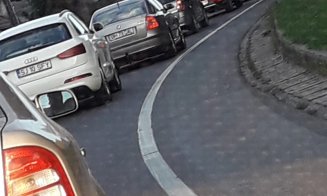 Au revenit coloanele de duminică. Trafic în pas de melc între Gilău și Florești