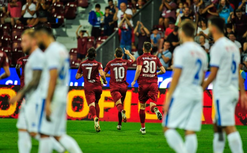 Notele ZIUA, după victoria la scor reușită de CFR Cluj în fața celor de la FC Botoșani. Păun și Deac au fost vedetele serii în Gruia