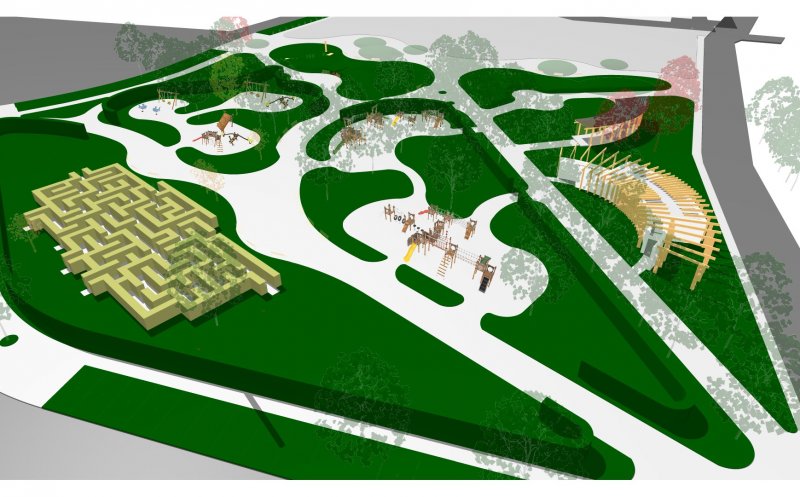 Amenajarea parcului de joacă şi agrement din Floreşti începe în această toamnă