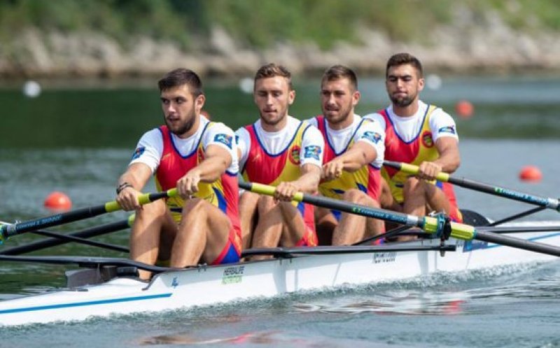 România a câştigat medalia de argint la Campionatele Mondiale de canotaj de la Linz