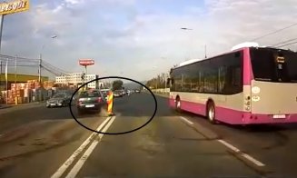 Accidentul frontal de la intrare în Floreşti, surprins LIVE! Şoferi neatenţi şi semnalizări ce lasă de dorit