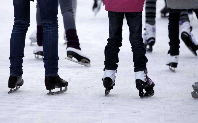 Belișul își face patinoar