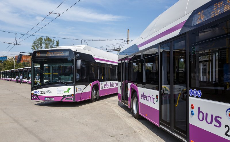 Încă 20 autobuze electrice, pe străzile din Cluj-Napoca. Pe ce linii vor circula