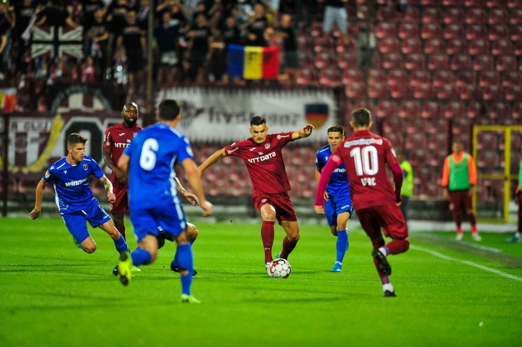 Victorie la scor. CFR - Voluntari 5-0