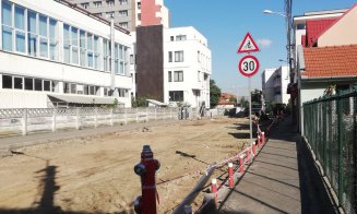 Bate vântul pe prima "stradă smart" din România
