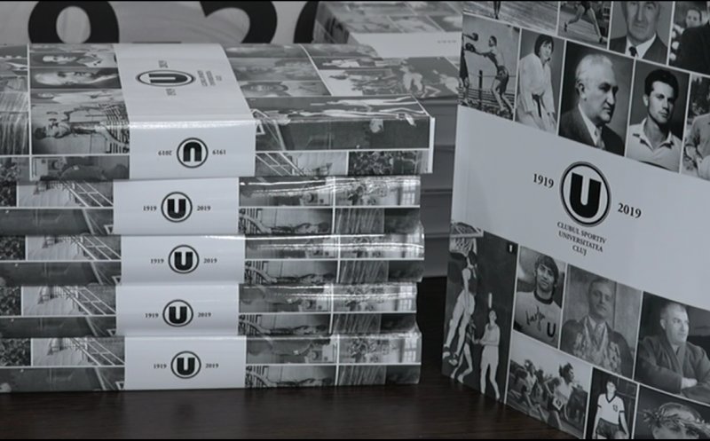 "U" Cluj 100. A fost lansată cartea dedicată centenarului clubului clujean