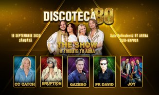 “Mamma Mia”, “Dancing Queen” sau “Take A Chance On Me”.  Tribut ABBA şi încă 5 vedete '80 la Cluj!