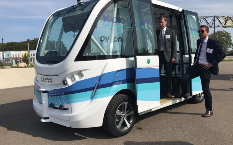 Clujul este hotărât și promite siguranță în autobuzele fără șofer. Boc: "Grad maxim de siguranță, un an de teste"