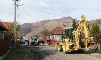 Șoseaua care duce spre zona turistică Răchiţele –Ic Ponor, în reparații