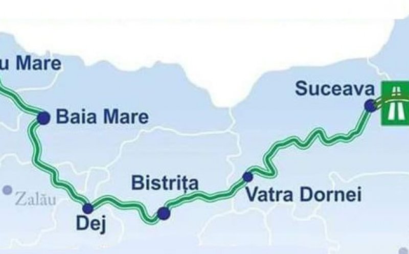 Licitaţie pentru Autostrada Nordului, care va trece și prin  Cluj