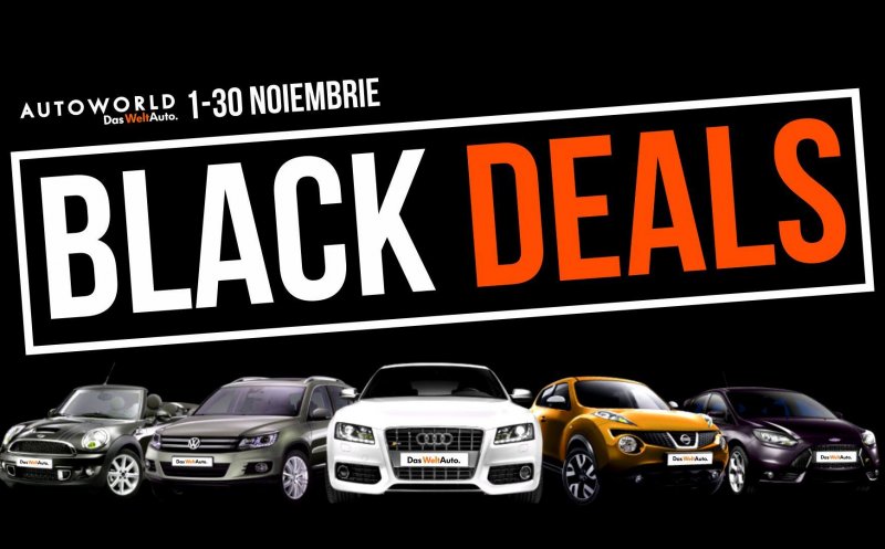 Black Deals Autoworld DasWelt Auto.  Cele mai mari reduceri la Auto Rulate: 1 - 30 Noiembrie 2019
