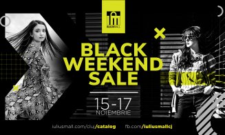 Vino să te bucuri de reduceri de până la 80% în Black Weekend Sale, la Iulius Mall Cluj