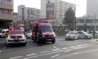 Accident în Mănăștur. O femeie a fost lovită de mașină