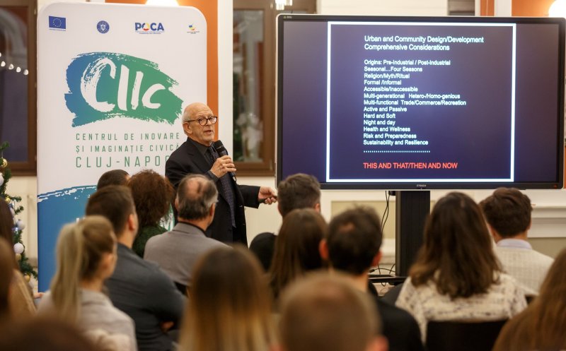 Evoluția spațiului public clujean, analizată de experți naționali și internaționali