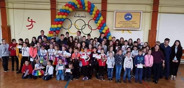 Elevii cu rezultate sportive excepţionale ai Școlii Gimnaziale "Liviu Rebreanu" au fost premiaţi