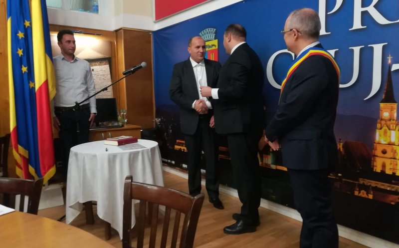 Adrian Roman a intrat în Consiliul Local în locul lui Sabin Sărmaș