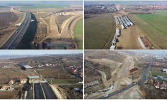 Autostrada Sebeş - Turda se construieşte în ritm de melc