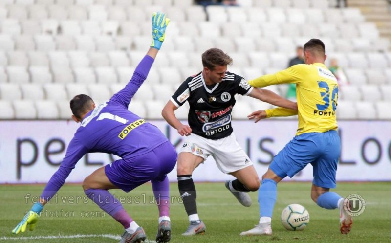 Doi  jucători de la "U", în topul celor mai bine cotaţi tineri fotbalişti din Liga 2