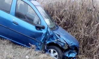 Accident cu doi răniți, într-o localitate din Cluj