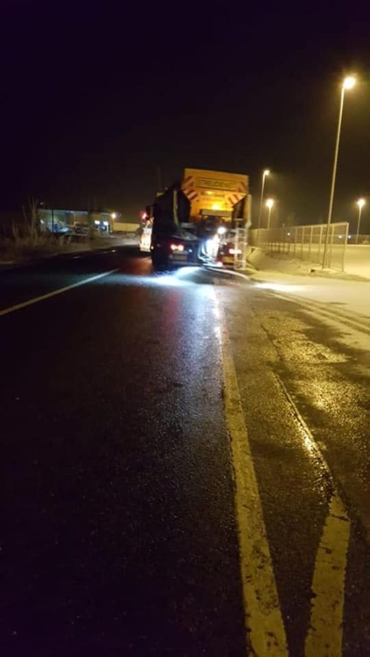 Direcția de Drumuri a scos 250 de utilaje pe șoselele înzăpezite ale Clujului