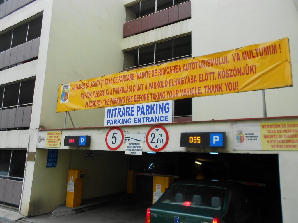 Clujul își mai face 15 parking-uri