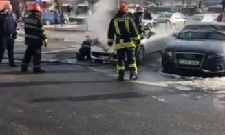 incendiu auto