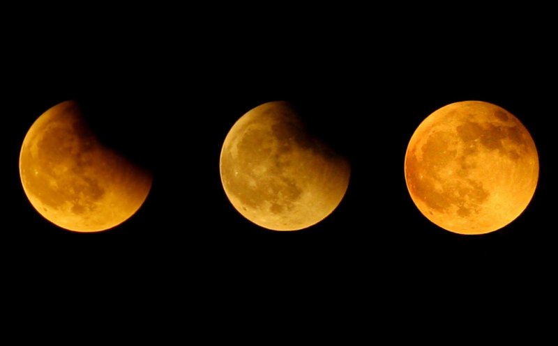 Eclipsă de Lună, în noaptea de vineri spre sâmbătă. Este vizibilă şi din România
