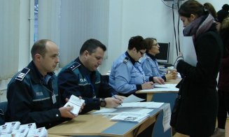 Bătaie mare pentru un post de polițist. Șase pe loc la Cluj