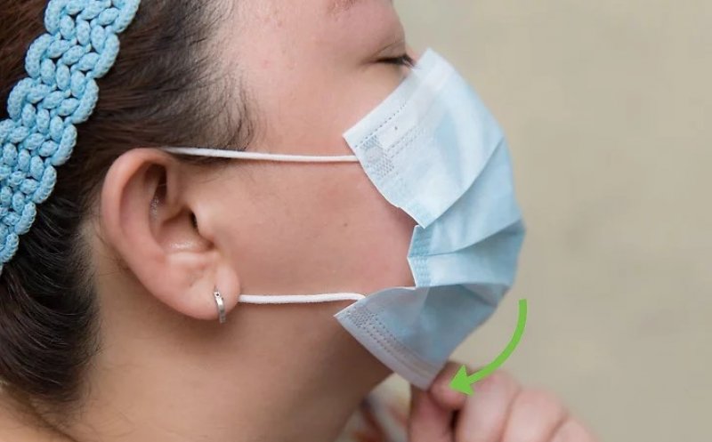 Alertă de virus! Cum se poartă corect masca medicală