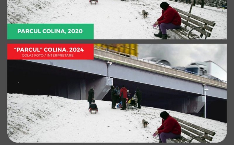 Dohotaru avertizează că Centura Metropolitană ar urma "să taie" Parcul Colina