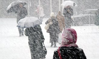 Vremea se răceşte brusc. Va ninge în toată ţara şi va fi viscol