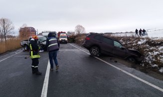 Accident mortal lângă Huedin. Traficul pe DN1 Cluj - Oradea, blocat