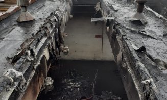A luat foc Sinterom! Arde o hală a combinatului lui Vuza