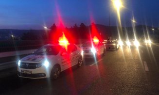 Razie în trafic la Cluj. Peste 100 de amenzi, în doar două ore