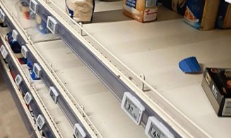 Românii golesc rafturile magazinelor de teama coronavirusului