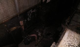 Locomotivă în flăcări