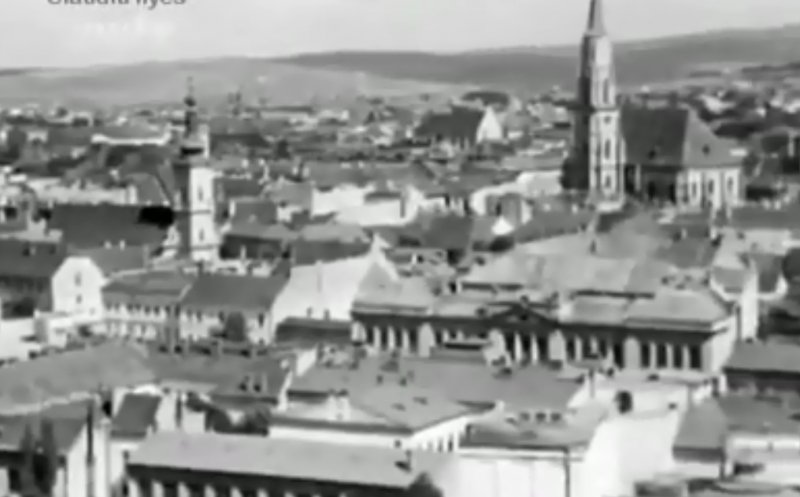 Cum arăta Clujul anilor '40. De pe Cetățuie, prin centru și spre Grădina Botanică