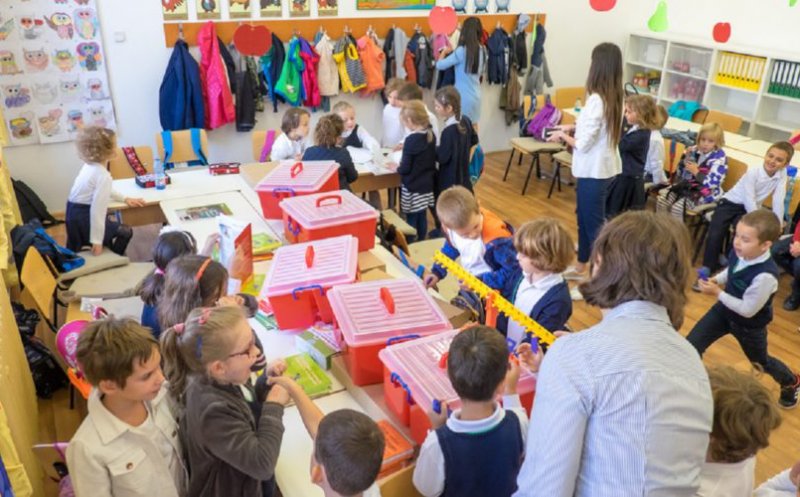 Copiii pot fi înscriși începând de miercuri, 4 martie,  în clasa pregătitoare