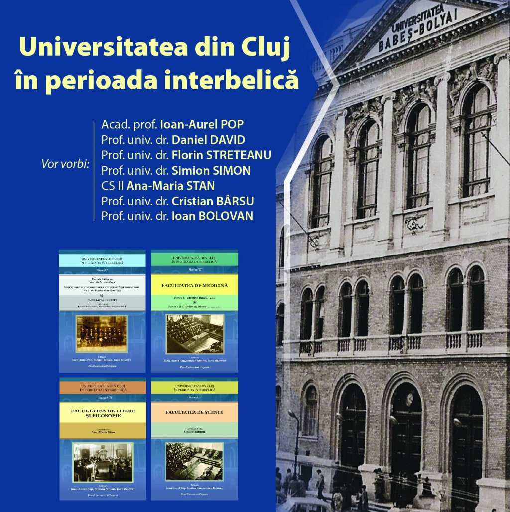 Istoria interbelică a UBB, în patru volume