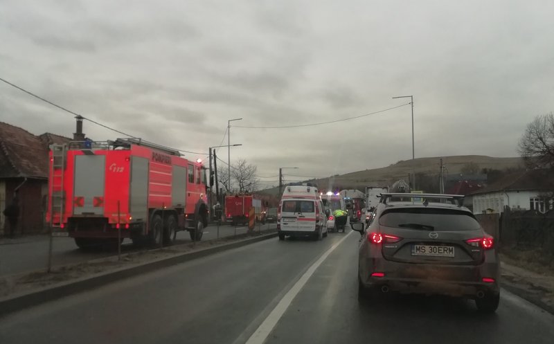Accident în Vâlcele. A intervenit descarcerarea