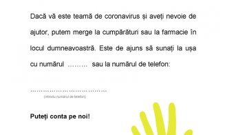 Inițiative de ajutorare a bătrânilor! Tot mai mulți tineri se oferă să facă cumpărături pentru ei