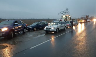 Razie pe drumurile Clujului. Sute de vitezomani, trași pe dreapta