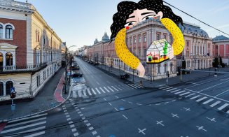 Pentru cei care stau acasă, artiştii înfrumuseţează Clujul