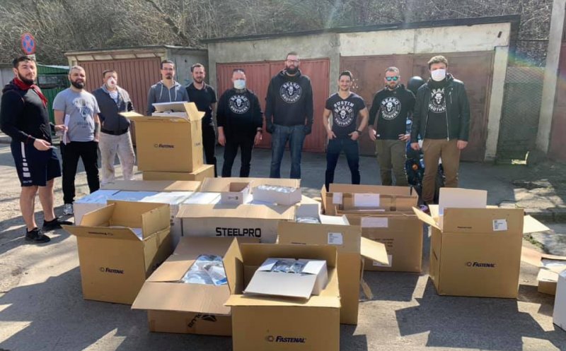 Beard Brothers, a doua livrare de materiale pentru spitalele clujene