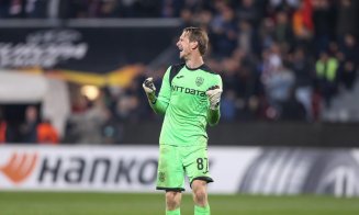 Performanță pentru Arlauskis. Portarul CFR-ului a fost ales în echipa ideală a Europa League