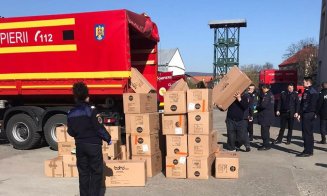 Costume de protecție, măști de protecție și dezinfectați pentru Cluj