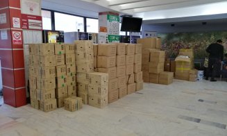 Donație consistentă făcută spitalelor clujene. Sute de mii de produse medicale